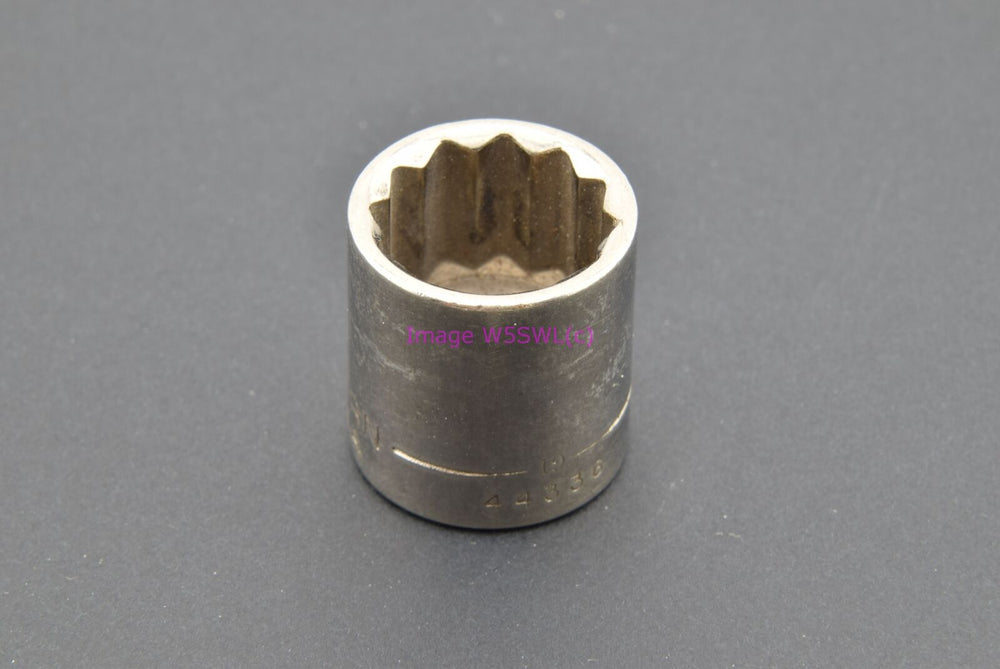 Craftsman 11/16 12pt Shallow SAE 3/8 Drive Vintage Socket Invert -G1- (binT470) - Dave's Hobby Shop by W5SWL