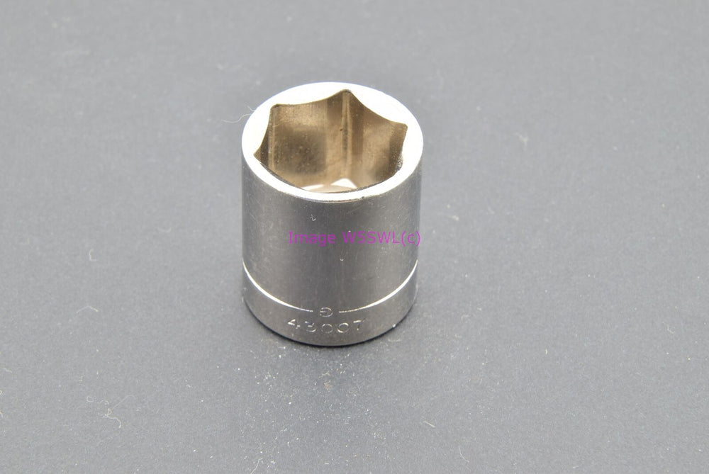 Craftsman 3/4 6pt Shallow SAE 3/8 Drive Vintage Socket Invert -G- (binT713) - Dave's Hobby Shop by W5SWL