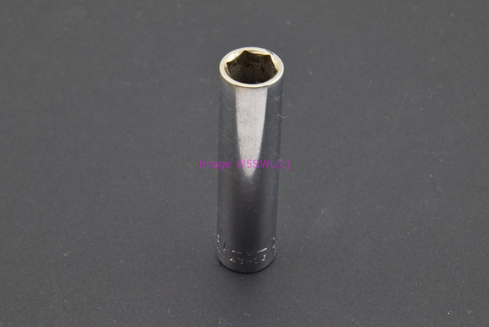 Craftsman 11/32 6pt Deep 1/4 Drive Vintage Socket -V- (binT334) - Dave's Hobby Shop by W5SWL
