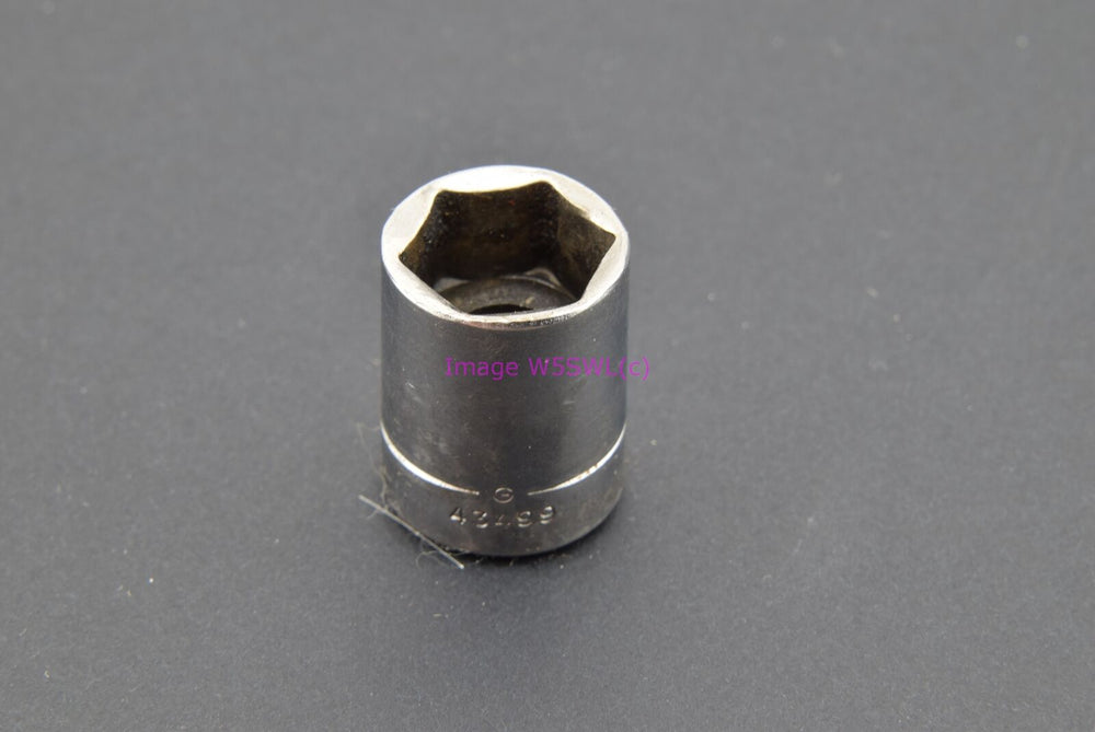 Craftsman 1/2 6pt Shallow 1/4 Drive Vintage Socket -G- (binT390) - Dave's Hobby Shop by W5SWL