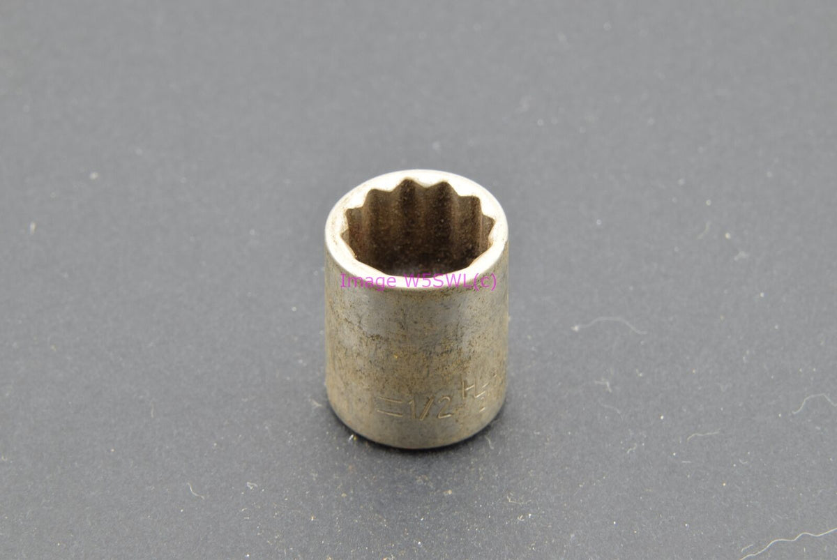 Husky 1/2 12PT SAE 1/4 Drive Shallow Socket (binT913) - Dave's Hobby Shop by W5SWL