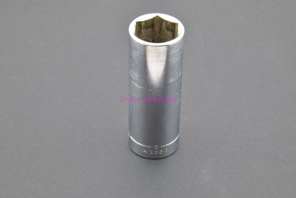 Vintage Craftsman Socket 3/8" Drive 6pt 11/16" SAE Deep G (binT100) - Dave's Hobby Shop by W5SWL