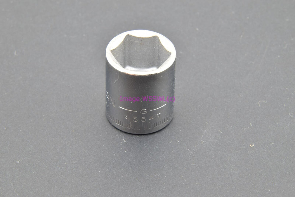 Craftsman 15mm 6pt Shallow 3/8 Drive Vintage Socket -G- (binT355) - Dave's Hobby Shop by W5SWL