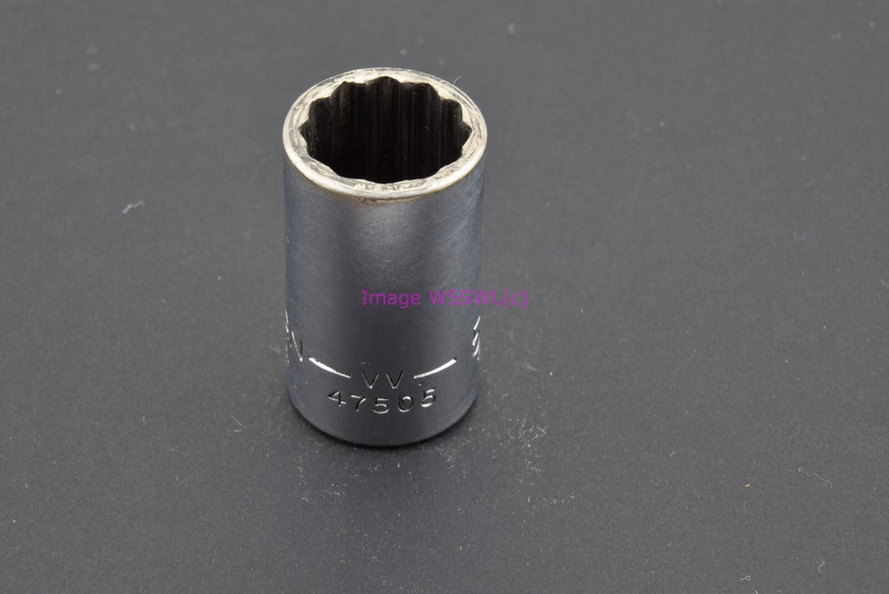 Craftsman 5/8 12pt Shallow SAE 1/2 Drive Vintage Socket -V V- (binT550) - Dave's Hobby Shop by W5SWL