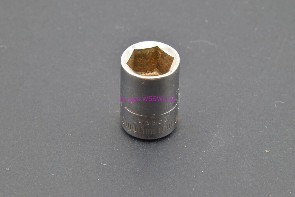 Craftsman 11mm 6pt Shallow 1/4 Drive Vintage Socket -G- (binT363) - Dave's Hobby Shop by W5SWL