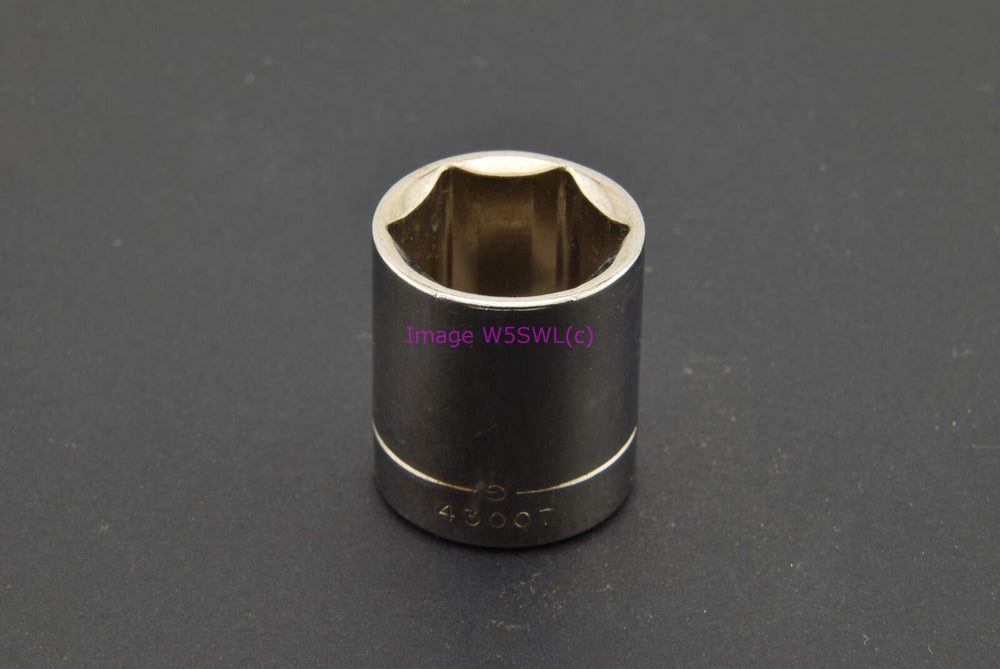 Craftsman 3/4 6pt Shallow SAE 3/8 Drive Vintage Socket Invert -G- (binT965) - Dave's Hobby Shop by W5SWL