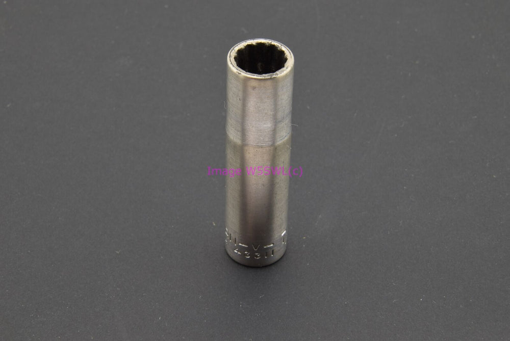 Craftsman 7/16 6pt Deep 3/8 Drive Vintage Socket G (binT314) - Dave's Hobby Shop by W5SWL
