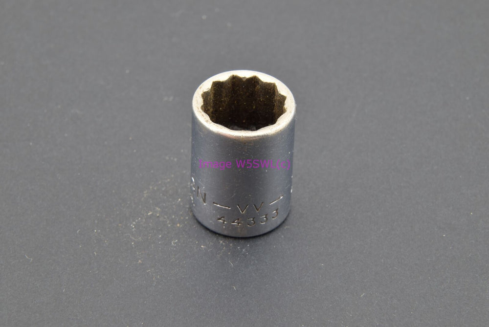 Craftsman 1/2 12pt Shallow SAE 3/8 Drive Vintage Socket -V V- (binT524) - Dave's Hobby Shop by W5SWL