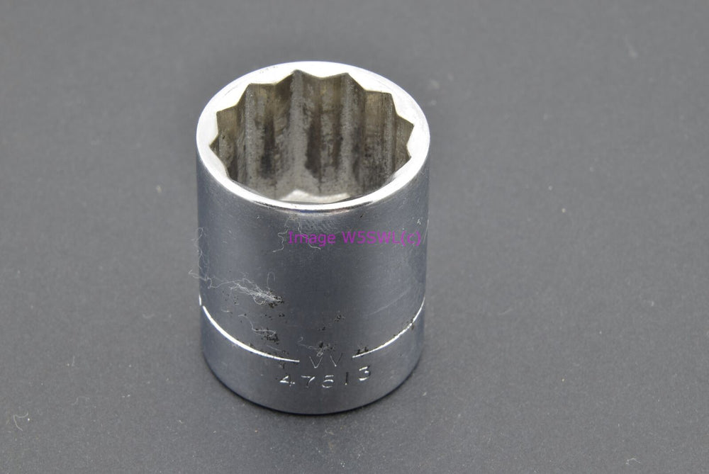 Craftsman 15/16 12pt Shallow SAE 1/2 Drive Vintage Socket -V V- (binT808) - Dave's Hobby Shop by W5SWL