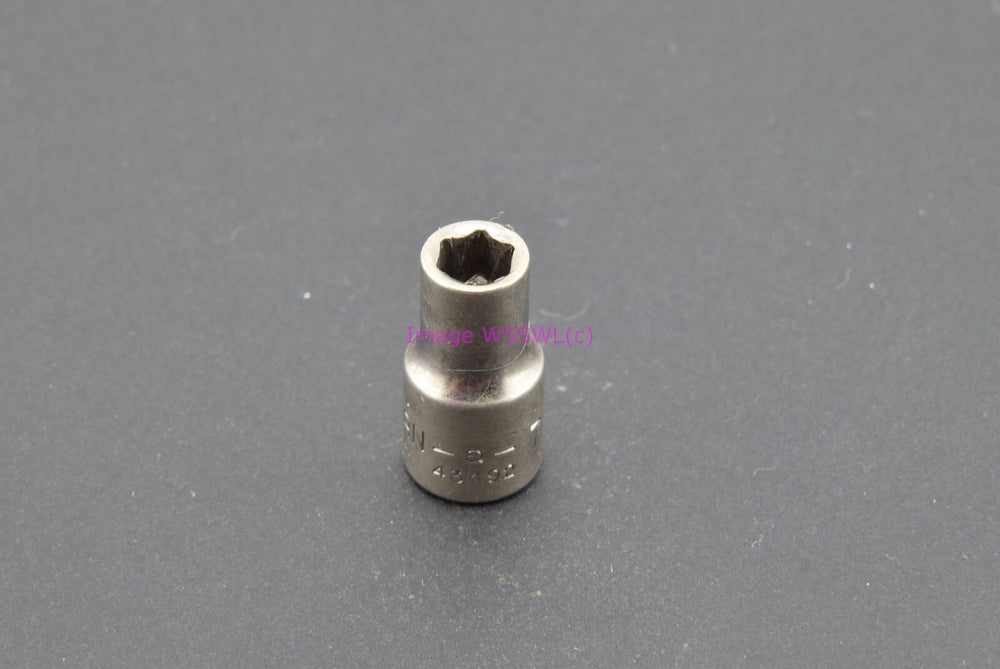 Craftsman 7/32 6pt Shallow SAE 1/4 Drive Vintage Socket Invert -G- (binT841) - Dave's Hobby Shop by W5SWL