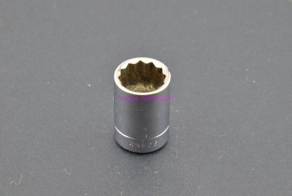 Craftsman 7/16 12pt Shallow SAE 1/4 Drive Vintage Socket -V- (binT878) - Dave's Hobby Shop by W5SWL