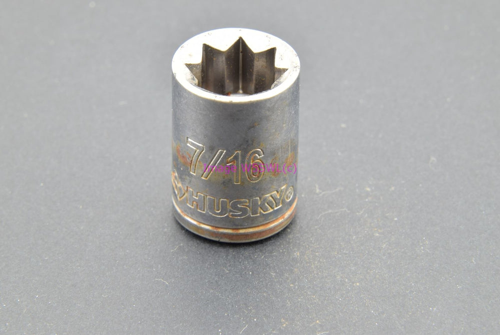 HUSKY 7/16 8PT SAE 3/8 Drive Shallow Socket (binT946) - Dave's Hobby Shop by W5SWL