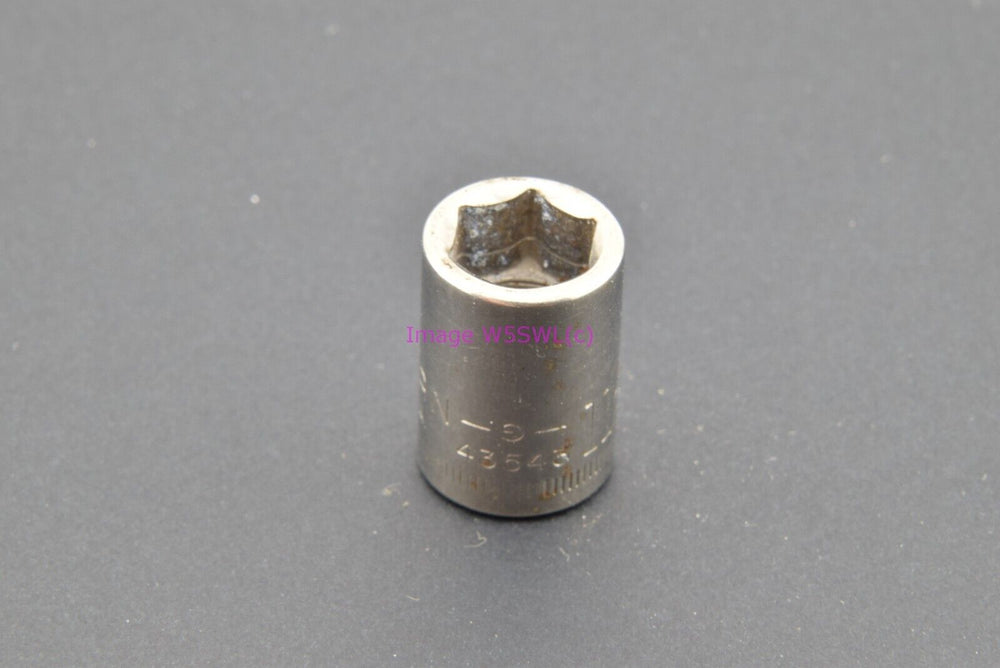 Vintage Craftsman Socket 3/8" Drive 6pt 11mm Metric Shallow Invert G (binT55) - Dave's Hobby Shop by W5SWL