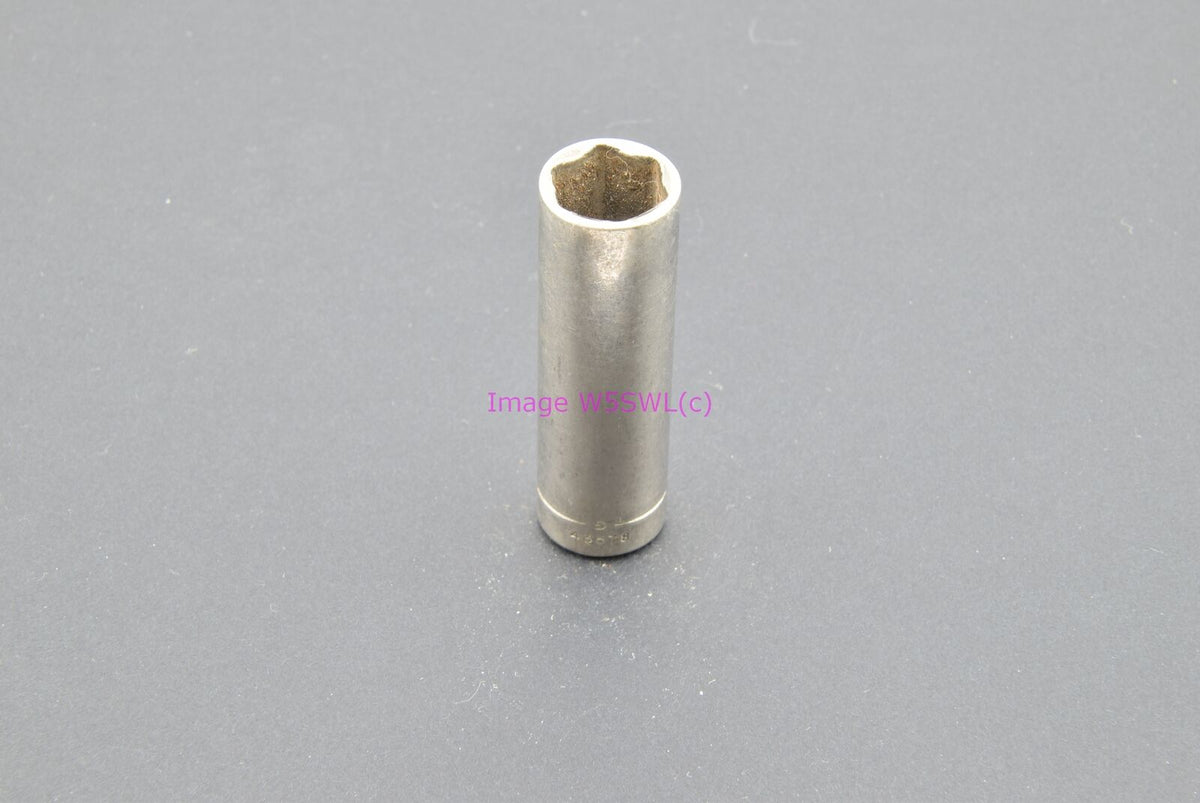 Craftsman 7/16 6pt Deep SAE 1/4 Drive Vintage Socket Invert -G- (binT665) - Dave's Hobby Shop by W5SWL