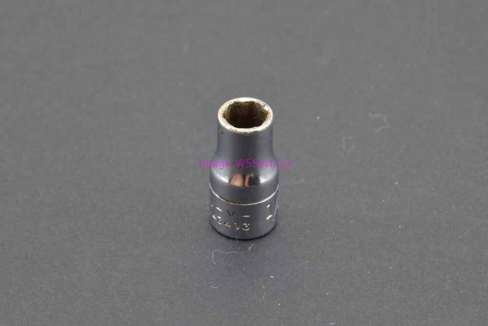 Craftsman 1/4 6pt 1/4"-Drive Shallow Vintage Socket V (binT174) - Dave's Hobby Shop by W5SWL