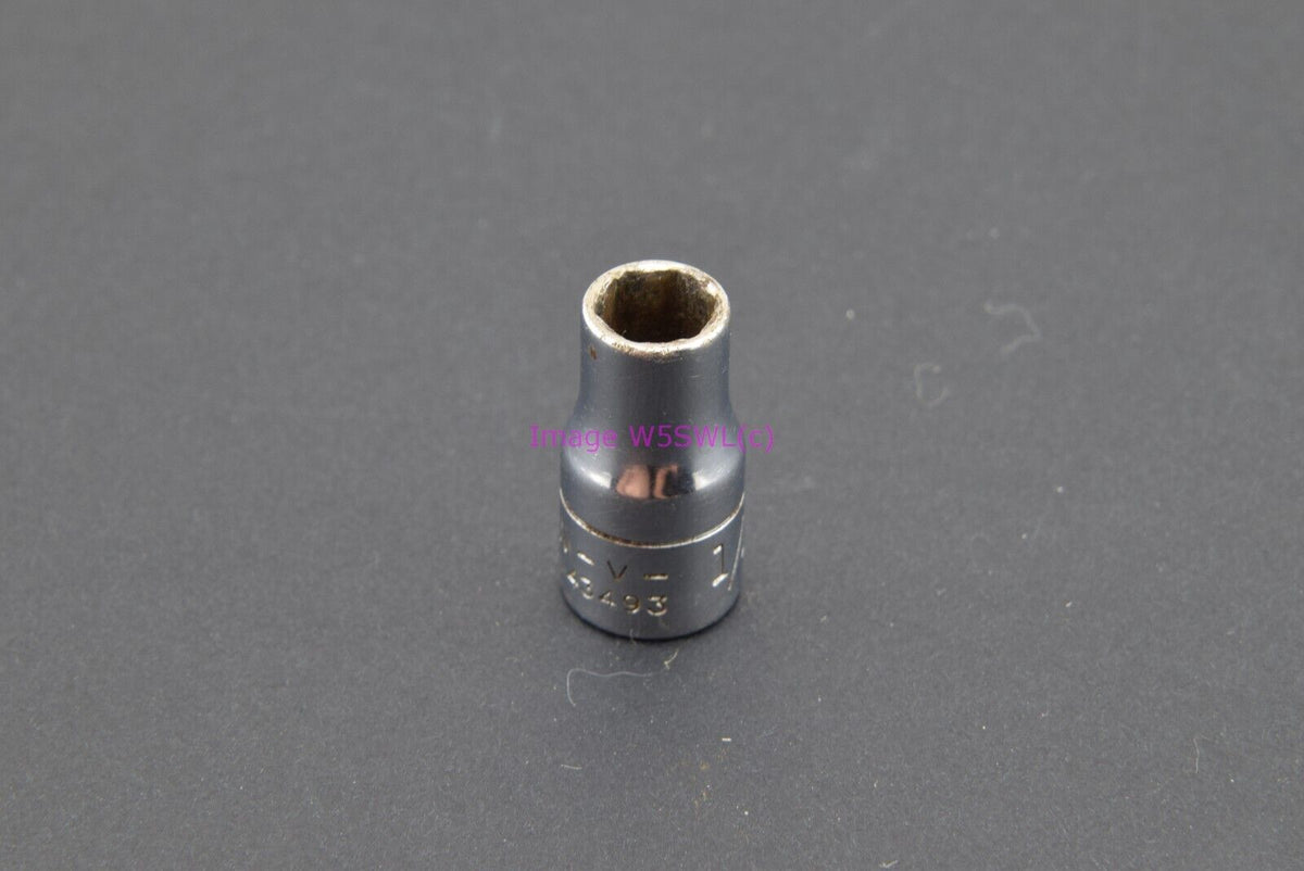 Craftsman 1/4 6pt 1/4"-Drive Shallow Vintage Socket V (binT174) - Dave's Hobby Shop by W5SWL