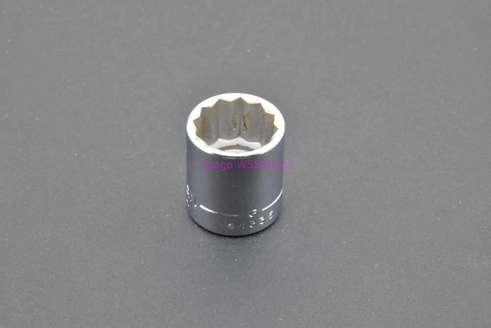 Craftsman 5/8 12pt Shallow SAE 3/8 Drive Vintage Socket -G- (binT493) - Dave's Hobby Shop by W5SWL