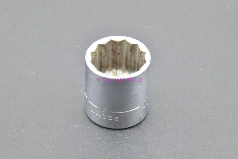 Craftsman 11/16 12pt Shallow SAE 3/8 Drive Vintage Socket -V- (binT730) - Dave's Hobby Shop by W5SWL