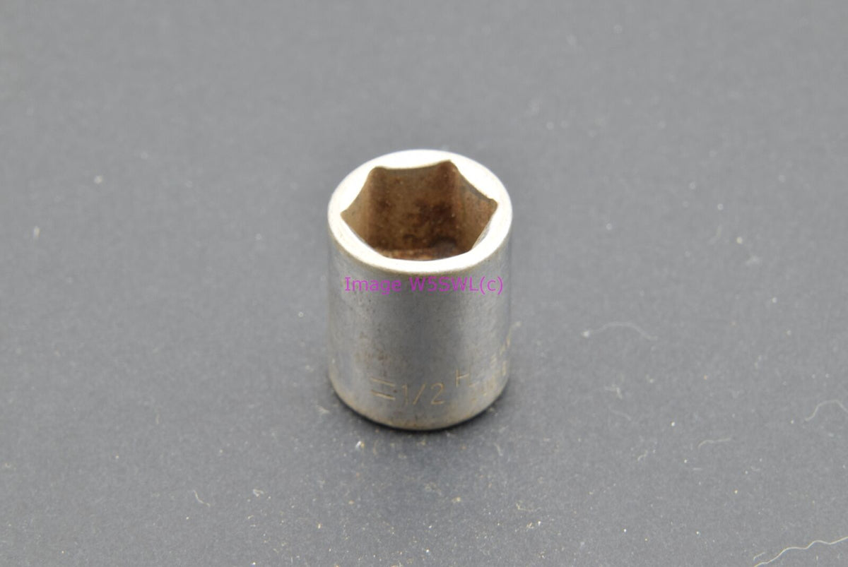 Husky 1/2 6PT SAE 1/4 Drive Shallow Socket (binT912) - Dave's Hobby Shop by W5SWL