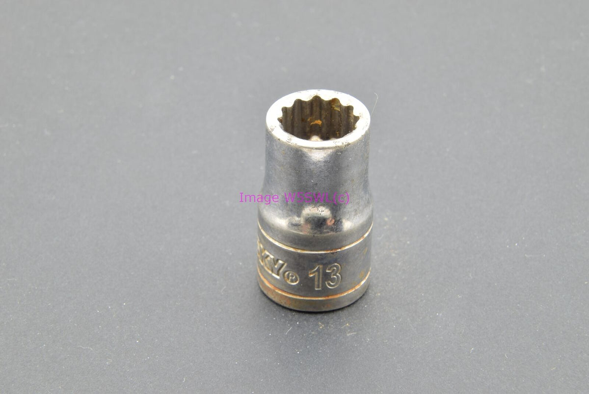 HUSKY 12mm 12PT Metric 1/2 Drive Shallow Socket (binT923) - Dave's Hobby Shop by W5SWL