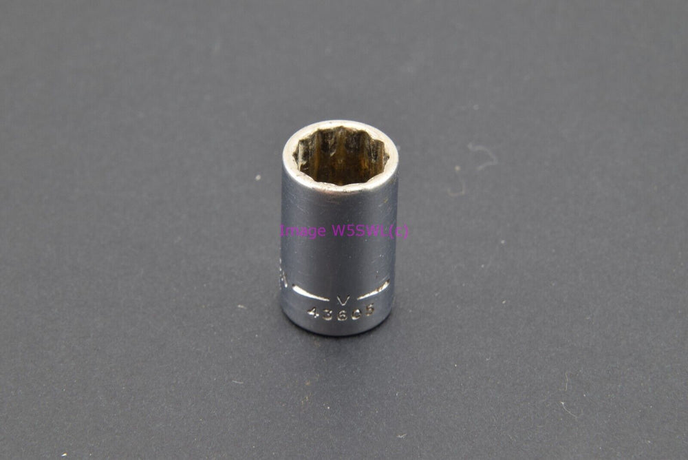 Craftsman 3/8 12pt 1/4"-Drive Shallow Vintage Socket V (binT185) - Dave's Hobby Shop by W5SWL
