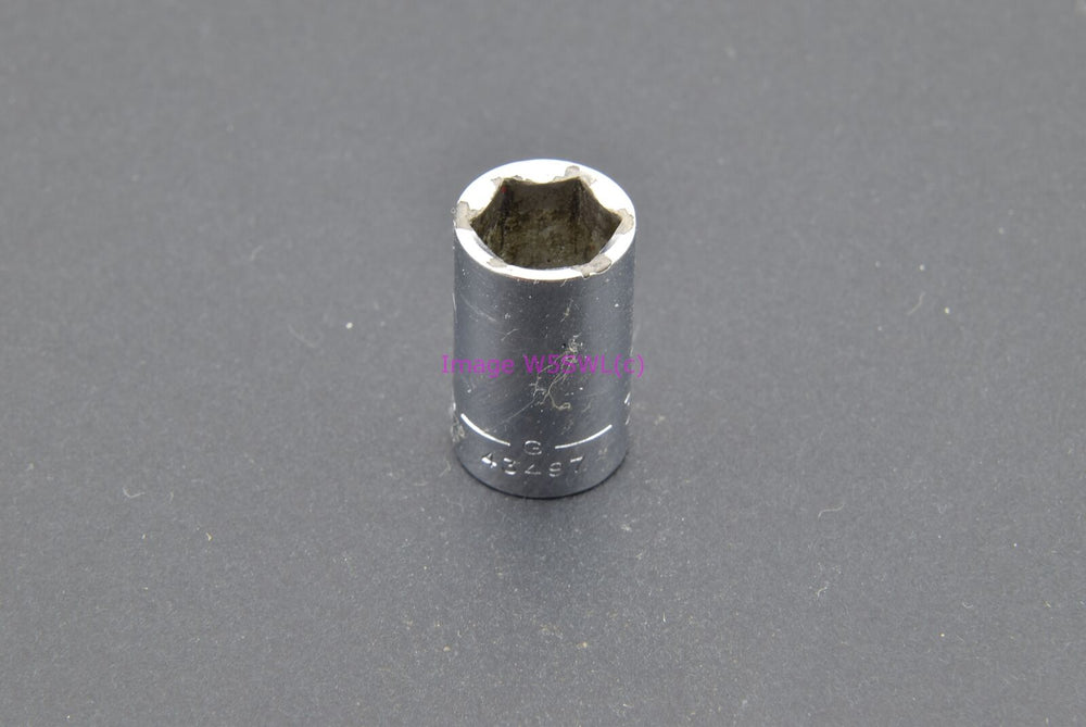 Craftsman 3/8 6pt Shallow SAE 1/4 Drive Vintage Socket -G- (binT832) - Dave's Hobby Shop by W5SWL