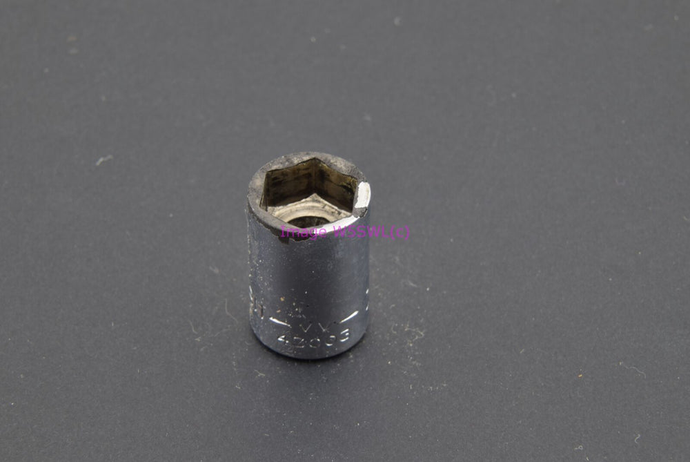 Craftsman 1/2 6pt Shallow SAE 3/8 Drive Vintage Socket -V V- (binT554) - Dave's Hobby Shop by W5SWL