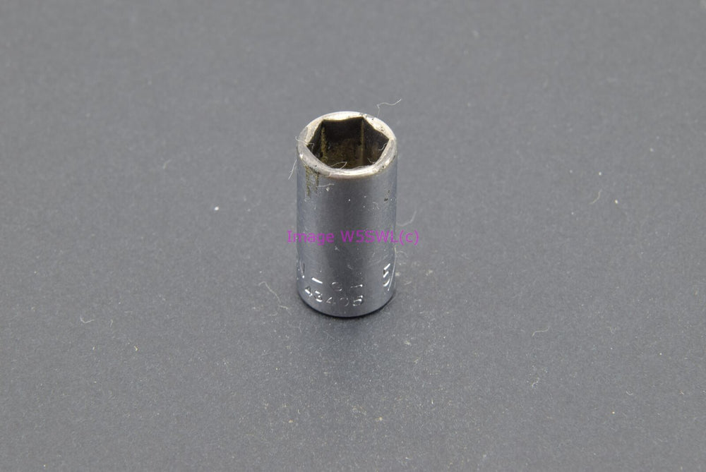 Craftsman 5/16 6pt Shallow SAE 1/4 Drive Vintage Socket -G- (binT835) - Dave's Hobby Shop by W5SWL