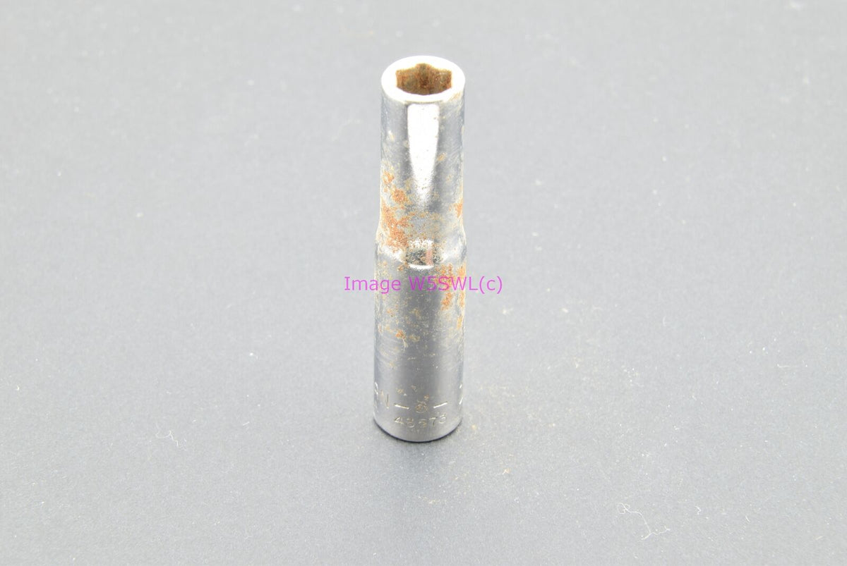 Craftsman 1/4 6pt DEEP SAE 1/4 Drive Vintage Socket Invert -G- (binT1012) - Dave's Hobby Shop by W5SWL