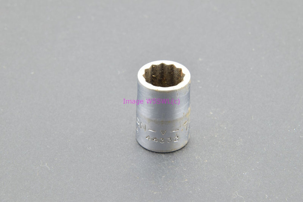 Craftsman 7/16 12pt Shallow SAE 3/8 Drive Vintage Socket -V- (binT998) - Dave's Hobby Shop by W5SWL