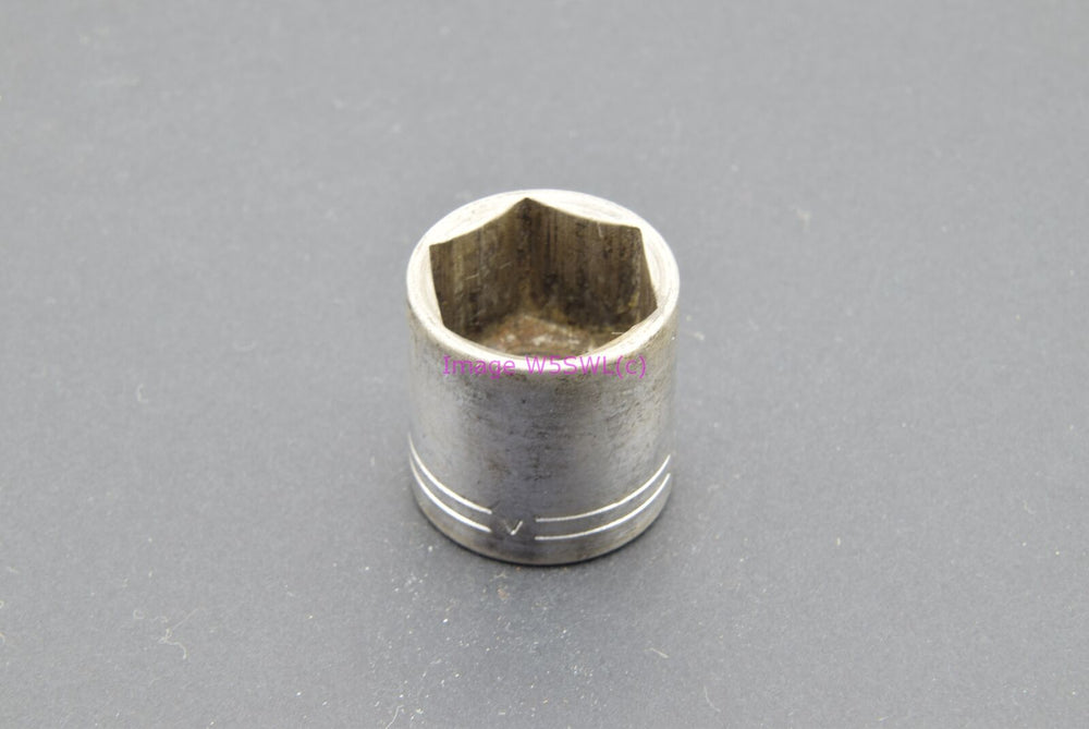 Craftsman 3/4 6pt Shallow SAE 3/8 Drive Vintage Socket =V= (binT708) - Dave's Hobby Shop by W5SWL