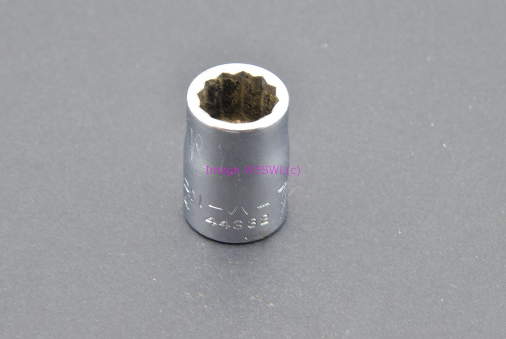 Craftsman 7/16 12pt Shallow SAE 3/8 Drive Vintage Socket -V V- (binT768) - Dave's Hobby Shop by W5SWL