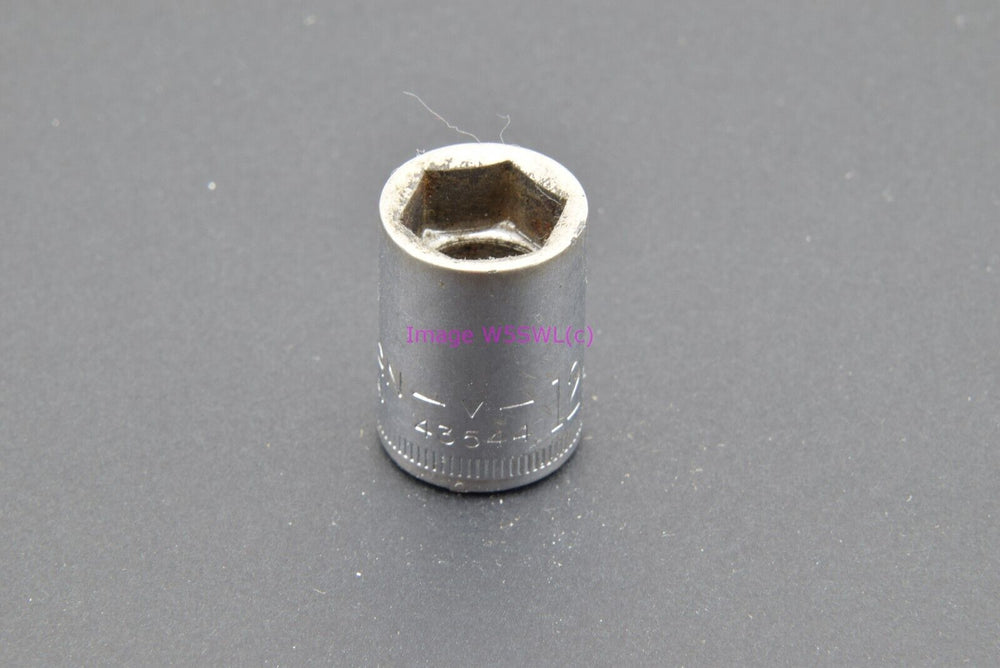 Vintage Craftsman Socket 3/8" Drive 6pt 12mm Metric Shallow V (binT60) - Dave's Hobby Shop by W5SWL