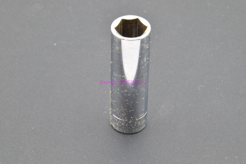 Craftsman 11 mm 6pt Deep 1/4 Drive Vintage Socket -V- (binT343) - Dave's Hobby Shop by W5SWL