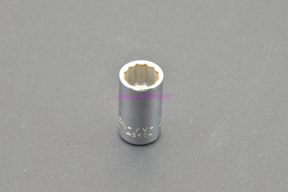 Craftsman 11/32 12pt Shallow 1/4" Drive Vintage Socket V V (binT290) - Dave's Hobby Shop by W5SWL