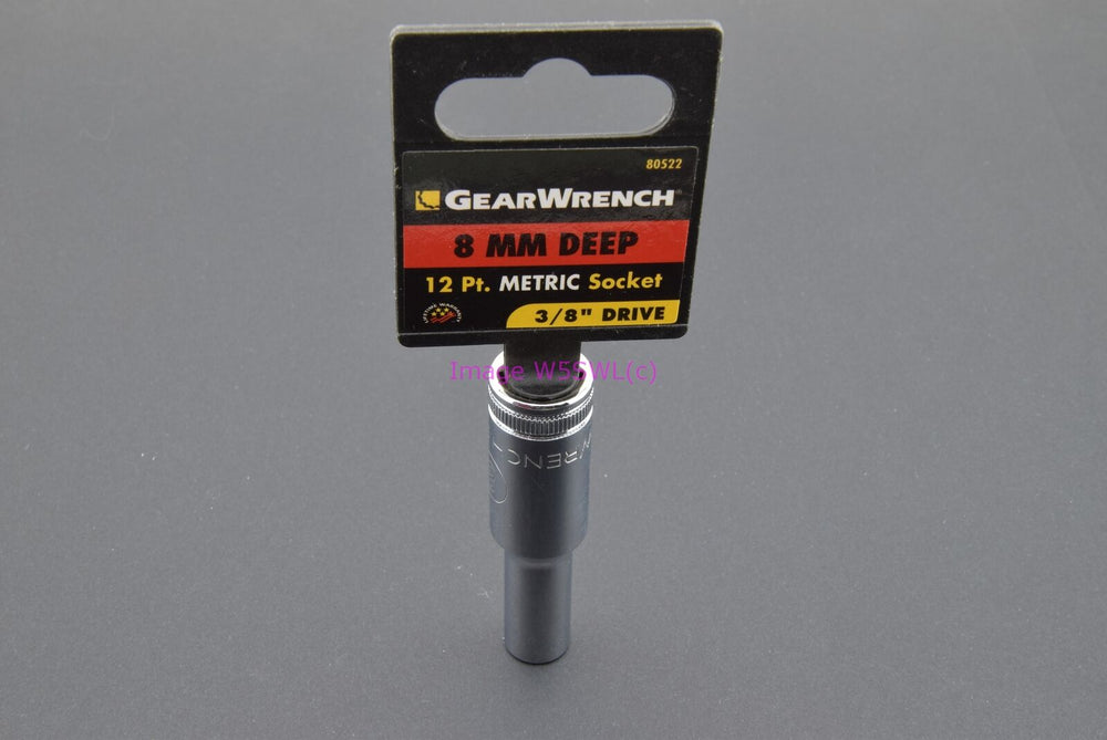 GearWrench 8mm 12pt Deep Metric 3/8 Drive Socket 80522 (binT585) - Dave's Hobby Shop by W5SWL