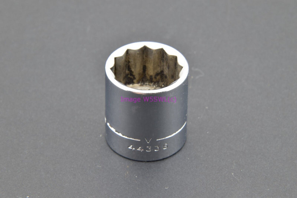 Craftsman 11/16 12pt 3/8"-Drive Shallow Vintage Socket V (binT203) - Dave's Hobby Shop by W5SWL