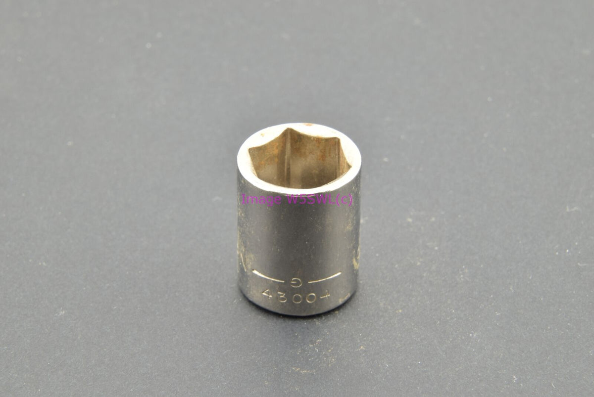 Craftsman 9/16 6pt Shallow SAE 3/8 Drive Vintage Socket Invert -G- (binT967) - Dave's Hobby Shop by W5SWL