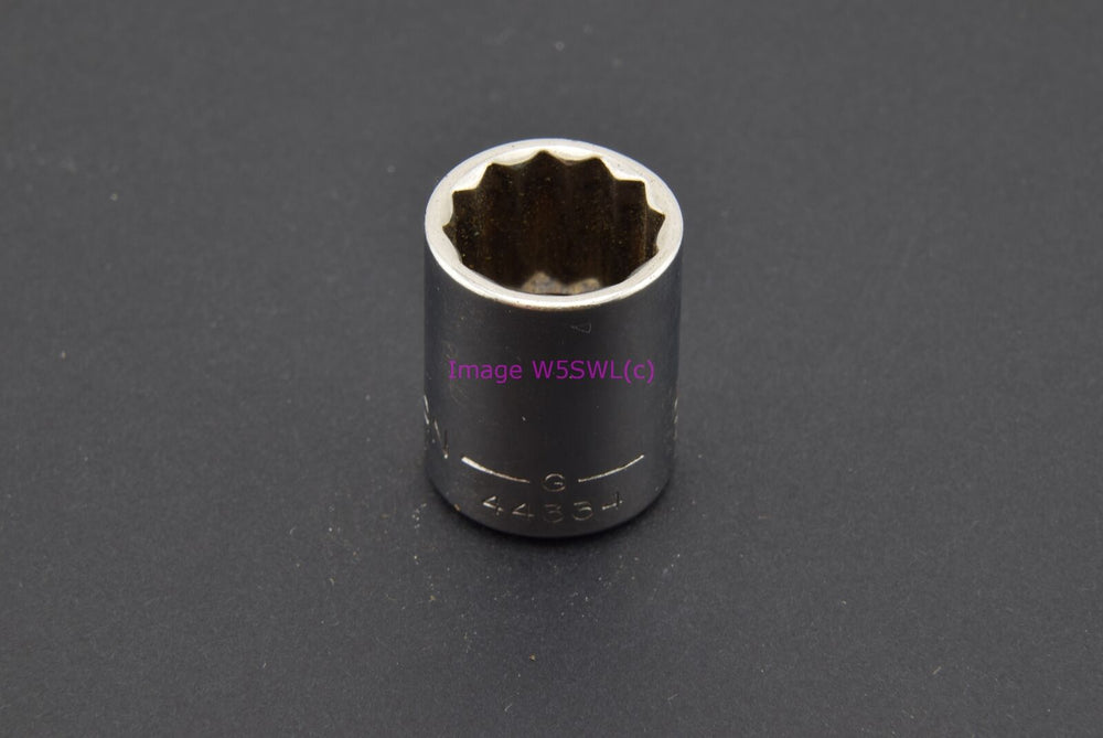 Craftsman 9/16 12pt Shallow SAE 3/8 Drive Vintage Socket -G- (binT495) - Dave's Hobby Shop by W5SWL
