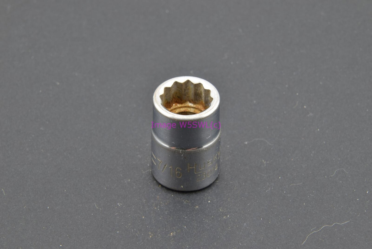 HUSKY 7/16 12PT SAE 3/8 Drive Shallow Socket (binT902) - Dave's Hobby Shop by W5SWL