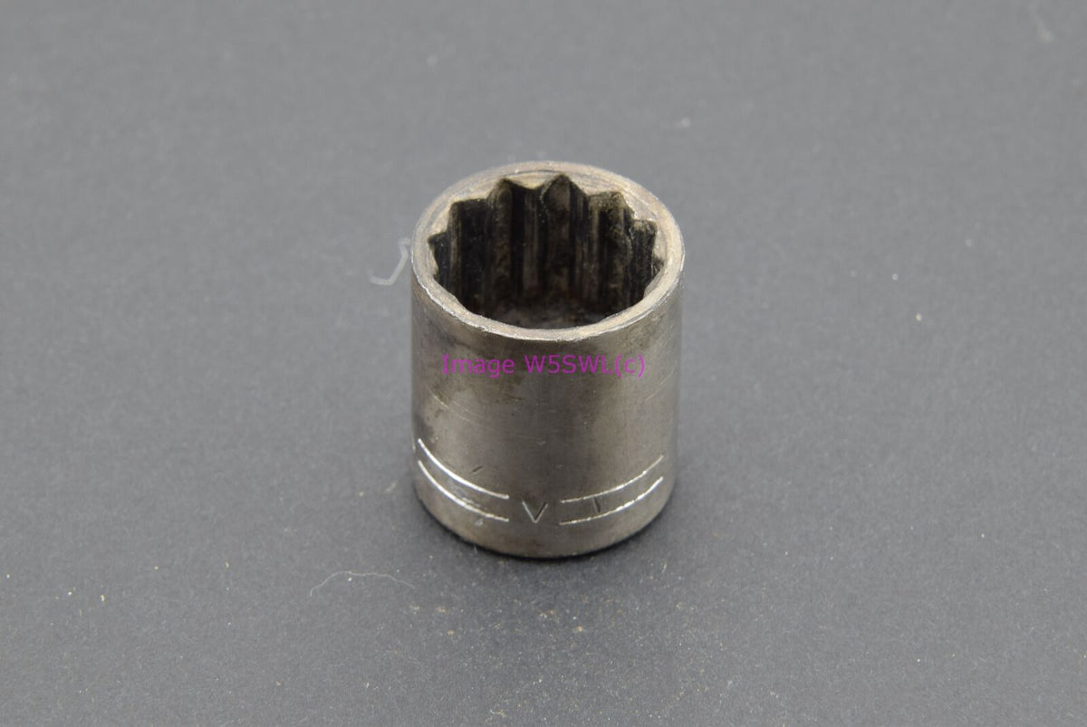 Craftsman 5/8 12pt Shallow SAE 3/8 Drive Vintage Socket =V= (binT750) - Dave's Hobby Shop by W5SWL