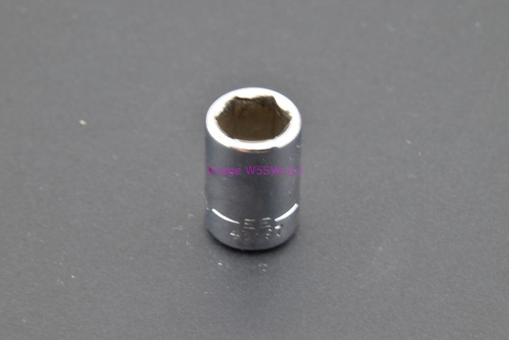 Craftsman 3/8 6pt Shallow 1/4 Drive Vintage Socket -EE- (binT401) - Dave's Hobby Shop by W5SWL