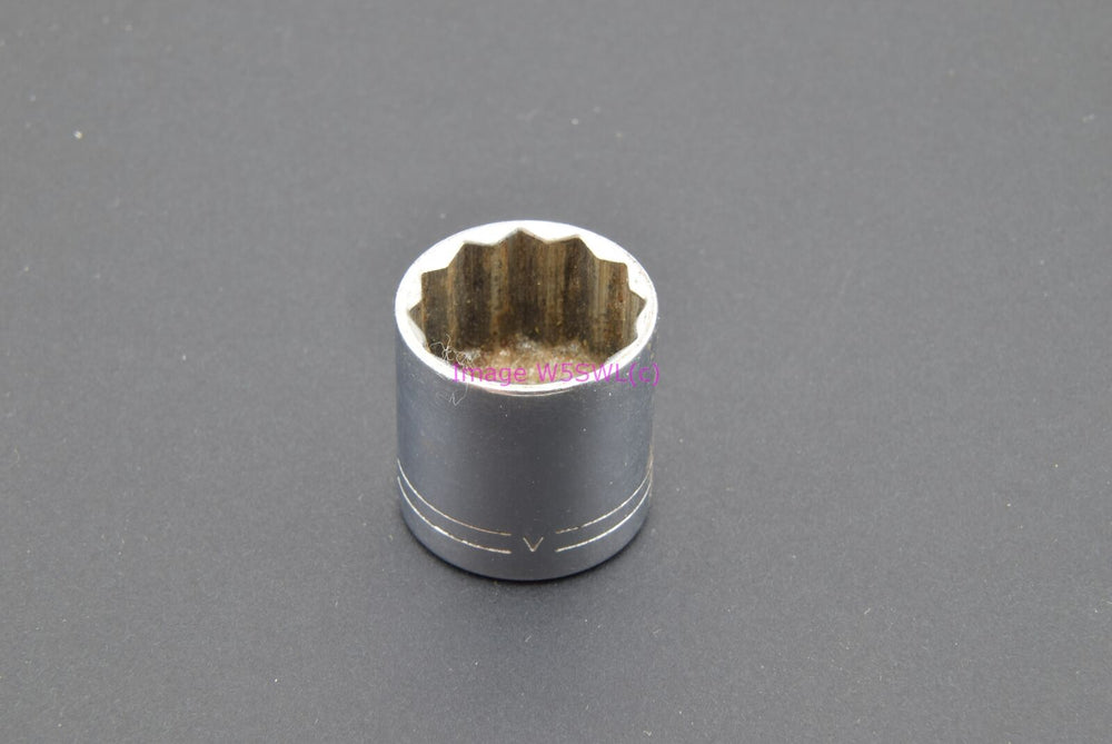 Craftsman 3/4 12pt Shallow SAE 3/8 Drive Vintage Socket =V= (binT486) - Dave's Hobby Shop by W5SWL