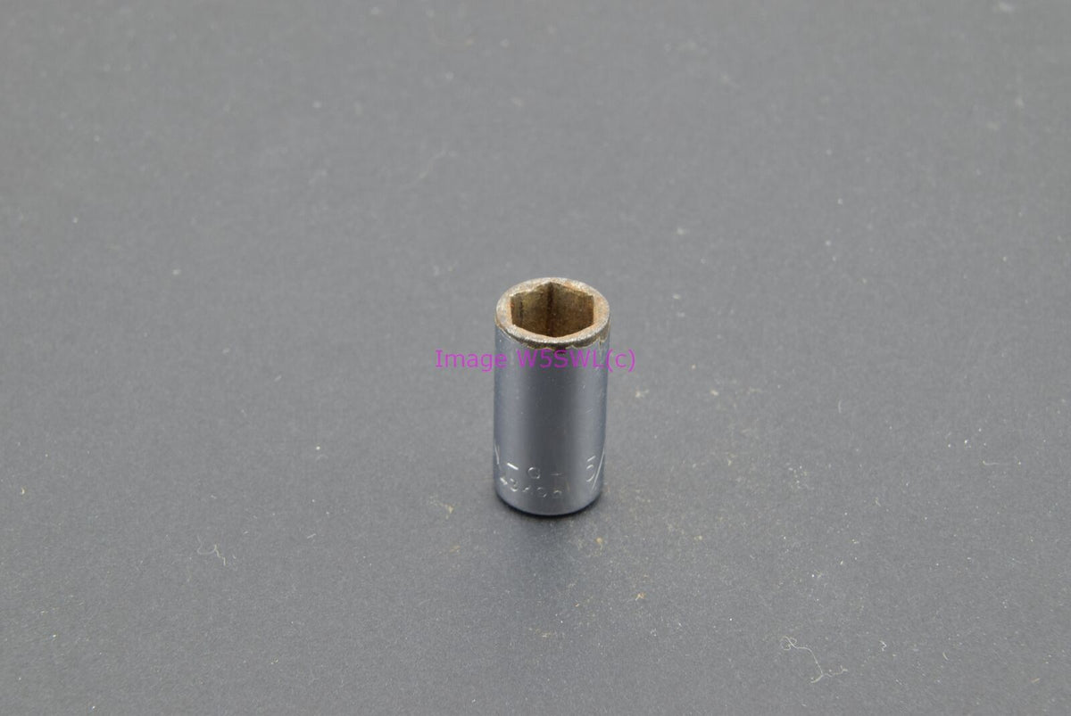 Craftsman 5/16 6pt Shallow SAE 1/4 Drive Vintage Socket -G- (binT1021) - Dave's Hobby Shop by W5SWL