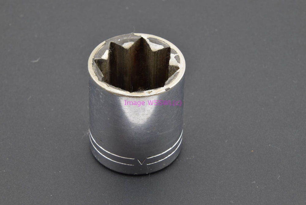 Craftsman 3/4 12pt Shallow SAE 1/2 Drive Vintage Socket =V= (binT542) - Dave's Hobby Shop by W5SWL