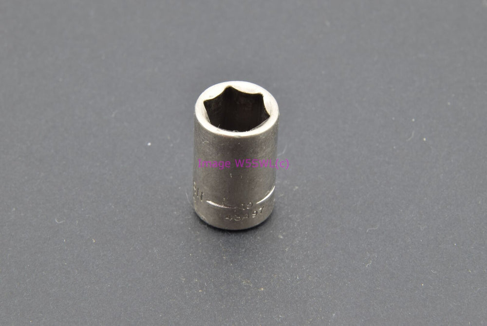 Craftsman 3/8 6pt Shallow SAE 1/4 Drive Vintage Socket Invert -G1- (binT834) - Dave's Hobby Shop by W5SWL