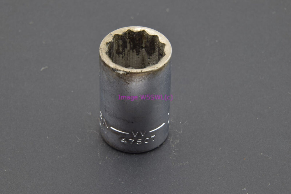 Craftsman 11/16 12pt Shallow SAE 1/2 Drive Vintage Socket -V V- (binT548) - Dave's Hobby Shop by W5SWL