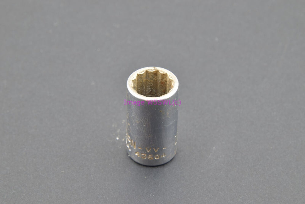 Craftsman 11/32 12pt Shallow 1/4 Drive Vintage Socket -V V- (binT422) - Dave's Hobby Shop by W5SWL