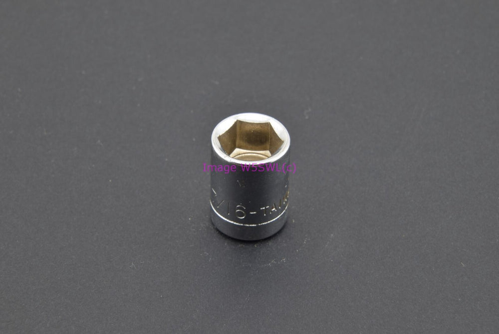 7/16 6pt Shallow SAE 1/4 Drive Socket (binT442) - Dave's Hobby Shop by W5SWL