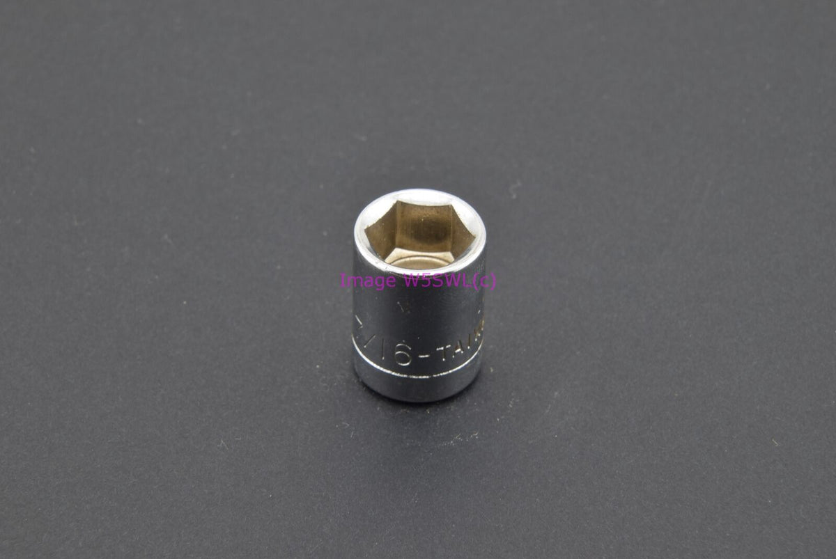 7/16 6pt Shallow SAE 1/4 Drive Socket (binT442) - Dave's Hobby Shop by W5SWL